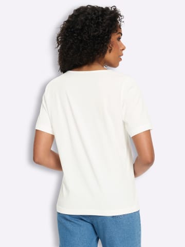 Sieh an! Kurzarm-Shirt in ecru