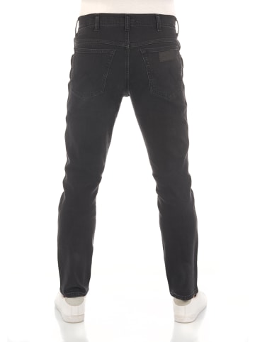 Wrangler Jeans Texas Slim Stretch slim in Schwarz