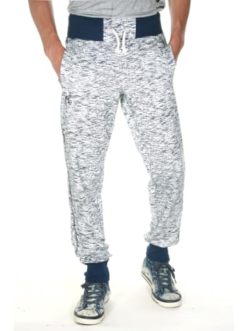 FIOCEO Sweatpants in ecru/blau