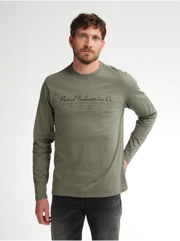 Petrol Industries Rundhals Pullover Pierre in Grün