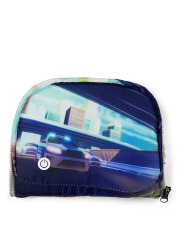 Ergobag Zubehör Pack / Cubo light Zippies "LED" - Zip Fronttasche in Polizei
