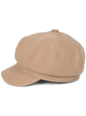 styleBREAKER Ballonmütze in Hellbraun