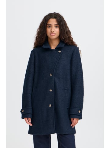 ICHI Mantel IHSTIPA Regular fit in Dark Navy