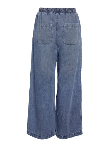 Noisy may Wide Fit Jeans in Medium Blue Denim