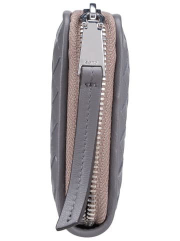 Abro Geldbörse Piuma Weaving Wallet in Zinc