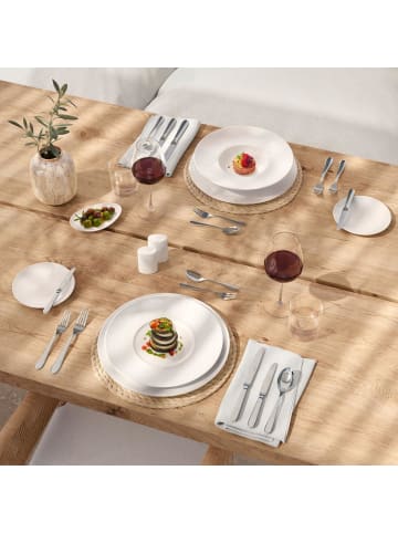 Villeroy & Boch 6er Set Tafelgabel Oscar 200 mm in silber