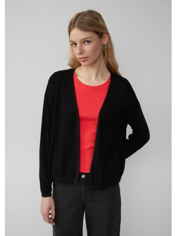 QS Strickjacke langarm in Schwarz