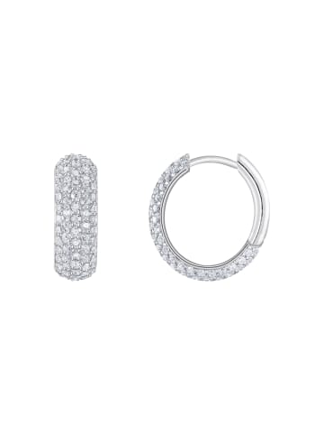 Thomas Sabo Creolen in silber, weiß