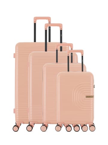 Les P´tites Bombes 4 tlg. Kofferset CELIA-O in Rosa (95L/64L/37L/33L)