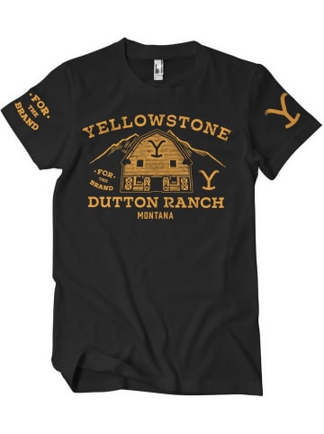 yellowstone T-Shirt in Schwarz