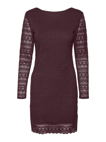 Vero Moda Kleid aus Spitze in Winetasting