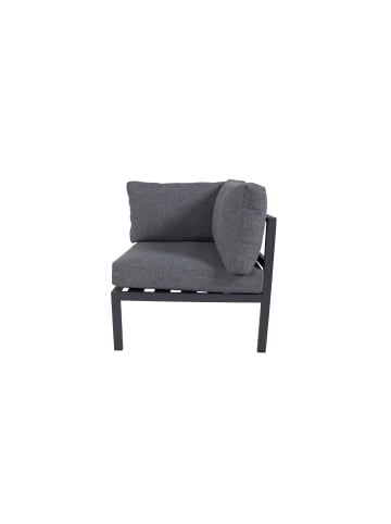ebuy24 Gartensofa Copacabana Schwarz 74 x 74 cm