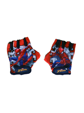 Spiderman Kinder Fahrradhandschuhe Jungen Spider-Man fingerlos Einheitsgröße in Blau