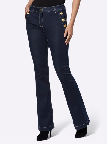 Heine Bootcut-Jeans in dark blue