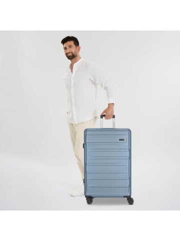 Worldpack New York 2.0 4 Rollen Trolley L 76 cm blue-metallic