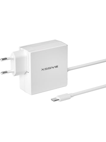 COFI 1453 65W Schnelladegerät USB-C 2m für Smartphone, Tablet, Notebook in Weiß