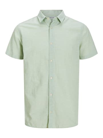 JACK & JONES PLUS Hemd in Iceberg Green