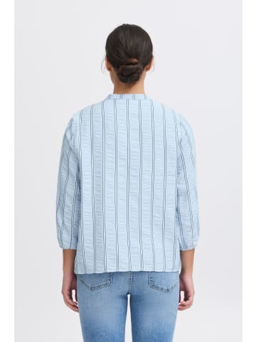 ICHI Langarm - Hemd IXOLLIE Regular fit in Della Robbia Blue