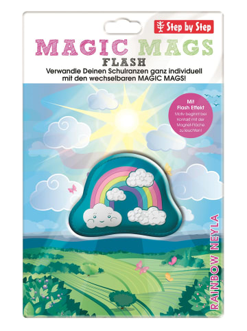 Step by Step Magic MAGS FLASH Rainbow Neyla Applikationen in blau