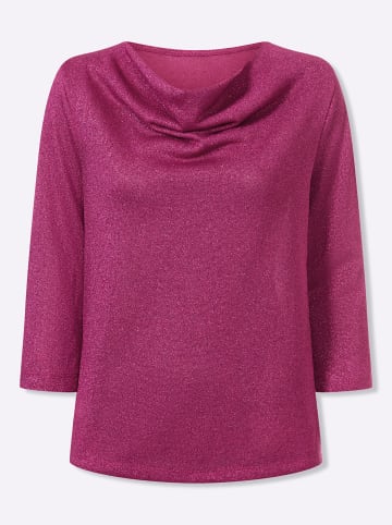 WITT WEIDEN Wasserfallshirt in magenta