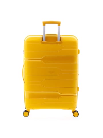 Gladiator 3800 4 Rollen Trolley 77 cm mit Dehnfalte in turmeric