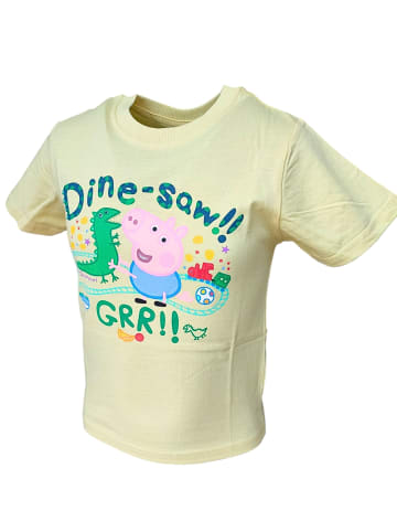 Peppa Pig T-Shirt Peppa Pig - Schorsch & Sausier in Gelb