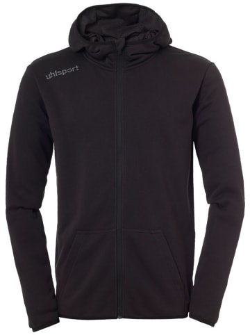 uhlsport  Trainingsjacke "Essential Hood Jacket" in Schwarz