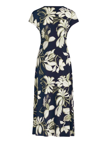 Betty Barclay Midikleid mit Raffung in Dark Blue/Green