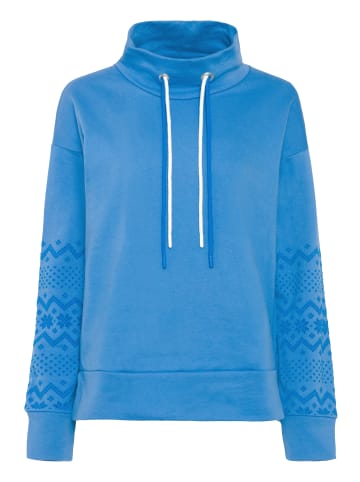 Gina Laura Sweatshirt in denimblau