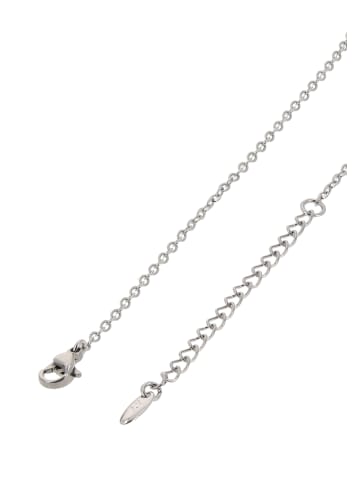 NAEMI Women Necklace in Silver White