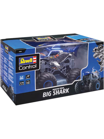 Revell Control Ferngesteuertes Auto RC 2,4GHz Monster Truck BIG SHARK - ab 8 Jahre