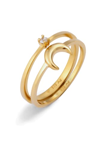 Elli Ring 925 Sterling Silber in Gold