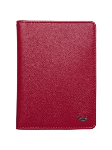 Golden Head Madrid Ausweisetui RFID Leder 9 cm rot