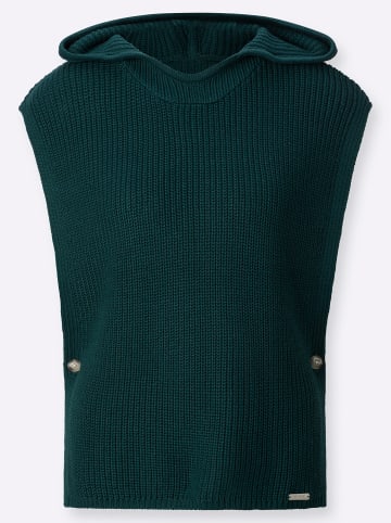 WITT WEIDEN Kapuzen-Pullunder in petrol