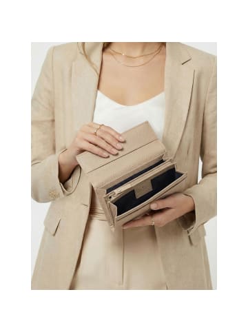 Lazarotti Bologna Leather Geldbörse Leder 19 cm sand