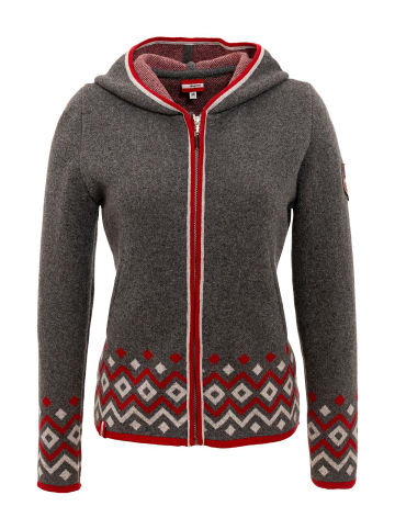 Almgwand Strickjacke STEINBERGALM in grau