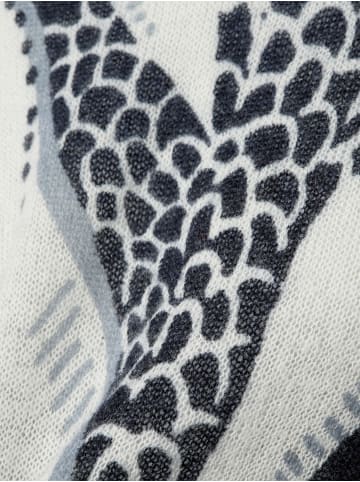 comma Pullover in marine ecru - 0001