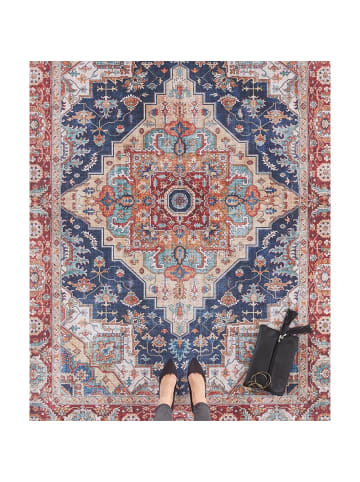 Nouristan Vintage Teppich Sylla indigo blau