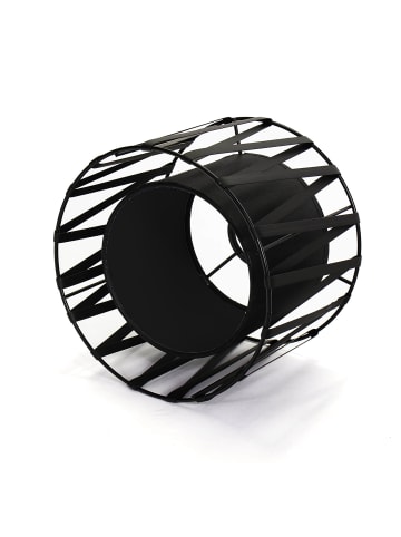 Licht-Erlebnisse Lampenschirm Ø 18 x (H)18 cm in Schwarz