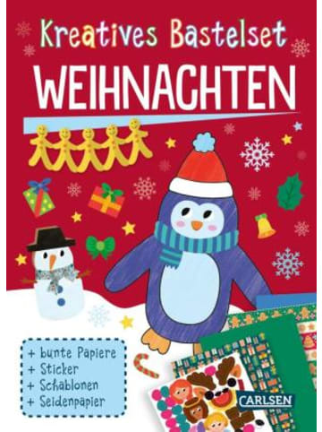 Carlsen Buch - Bastelset für Kinder: Kreatives Bastelset: Weihnachten 2025
