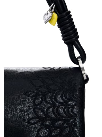 Desigual Umhängetasche 'Sierra Black Murano' in schwarz