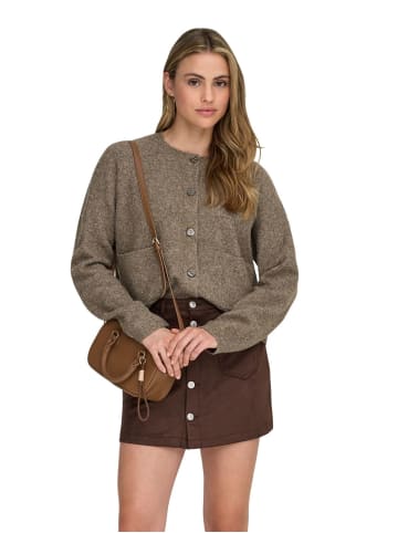 ONLY Strickjacke ONLPIEMONTE L/S CARDIGAN in Braun