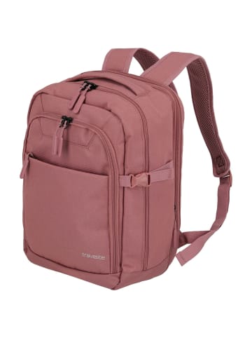 travelite Kick-Off - Kabinen-Rucksack 40 cm (schwarz) in rose