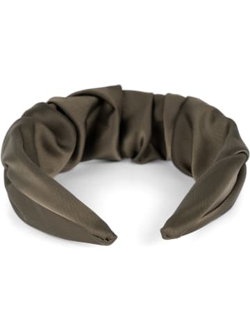 styleBREAKER Haarreif in Oliv