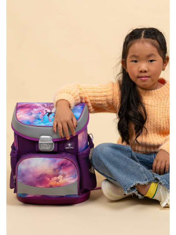 Belmil Mini-Fit Pegasus Schulranzen Set 5-teilig mit extra Regenschutz