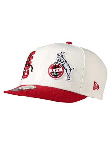 Fußballverein 1. FC Köln Mütze "Cap 9Fifty CGN x Logo" in Weiß