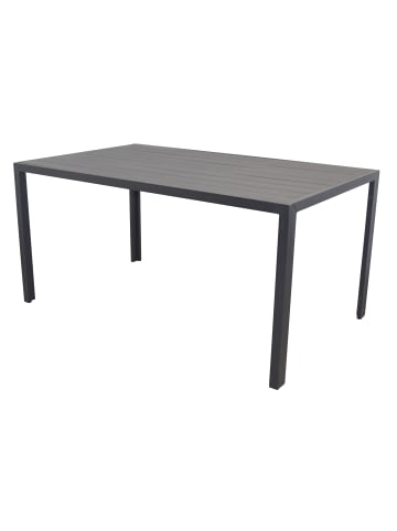 möbel-direkt Gartentisch 150x90 cm in schwarz