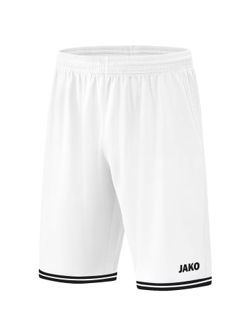 Jako Trainingsshorts Center 2.0 in weiß / schwarz