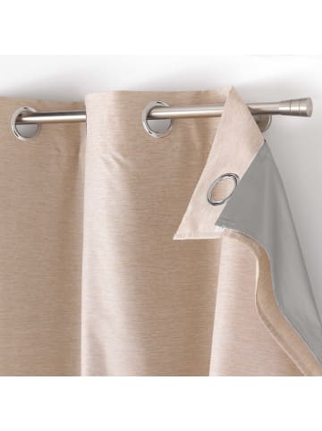 Douceur d’Intérieur Verdunkelungsvorhang in beige
