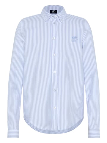 Polo Sylt Bluse mit Streifenmuster in Blau